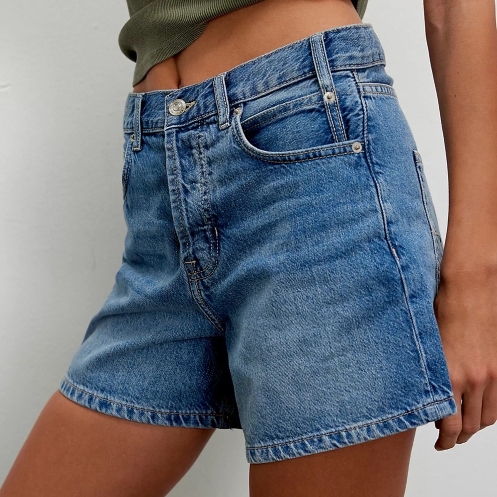 We The Free Classic Blue Denim Women's Shorts